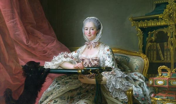 A londoni National Gallery kincsei: François-Hubert Drouais - Madame de Pompadour a tamburinjával